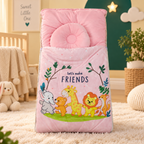 Premium Newborn Baby Carry Nest & Sleeping Bag with Pillow