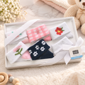 Hudson Baby Girls 6-Pack Cotton Socks Gift Set – 0–9 Months