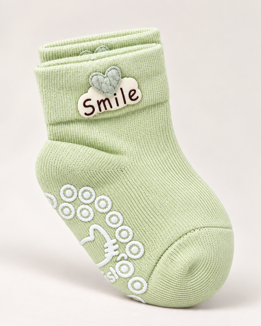 Smile Anti-Slip Baby Socks – Soft & Comfy Everyday Socks