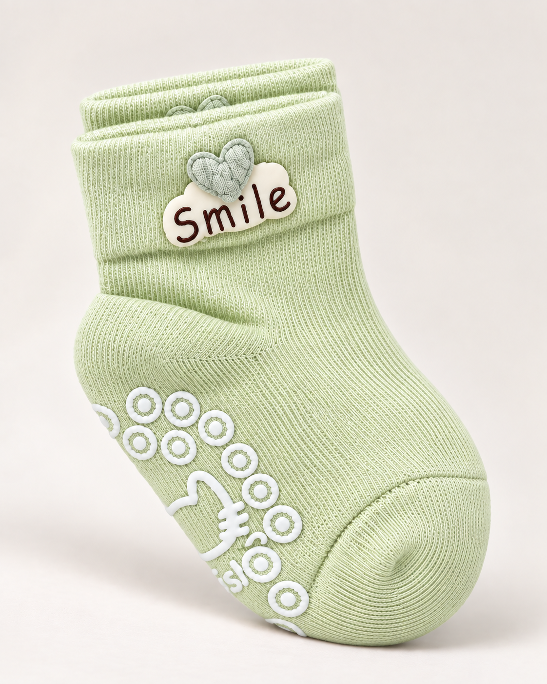 Smile Anti-Slip Baby Socks – Soft & Comfy Everyday Socks