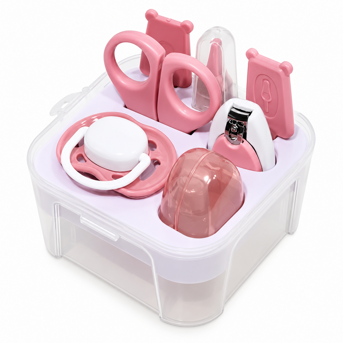 7-Piece Baby Grooming & Care Kit – Portable Newborn Essentials Set