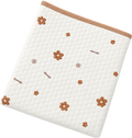 Premium Cotton Baby Diaper Changing Mat – Soft Padded Changing Sheet 27 × 19 Inches