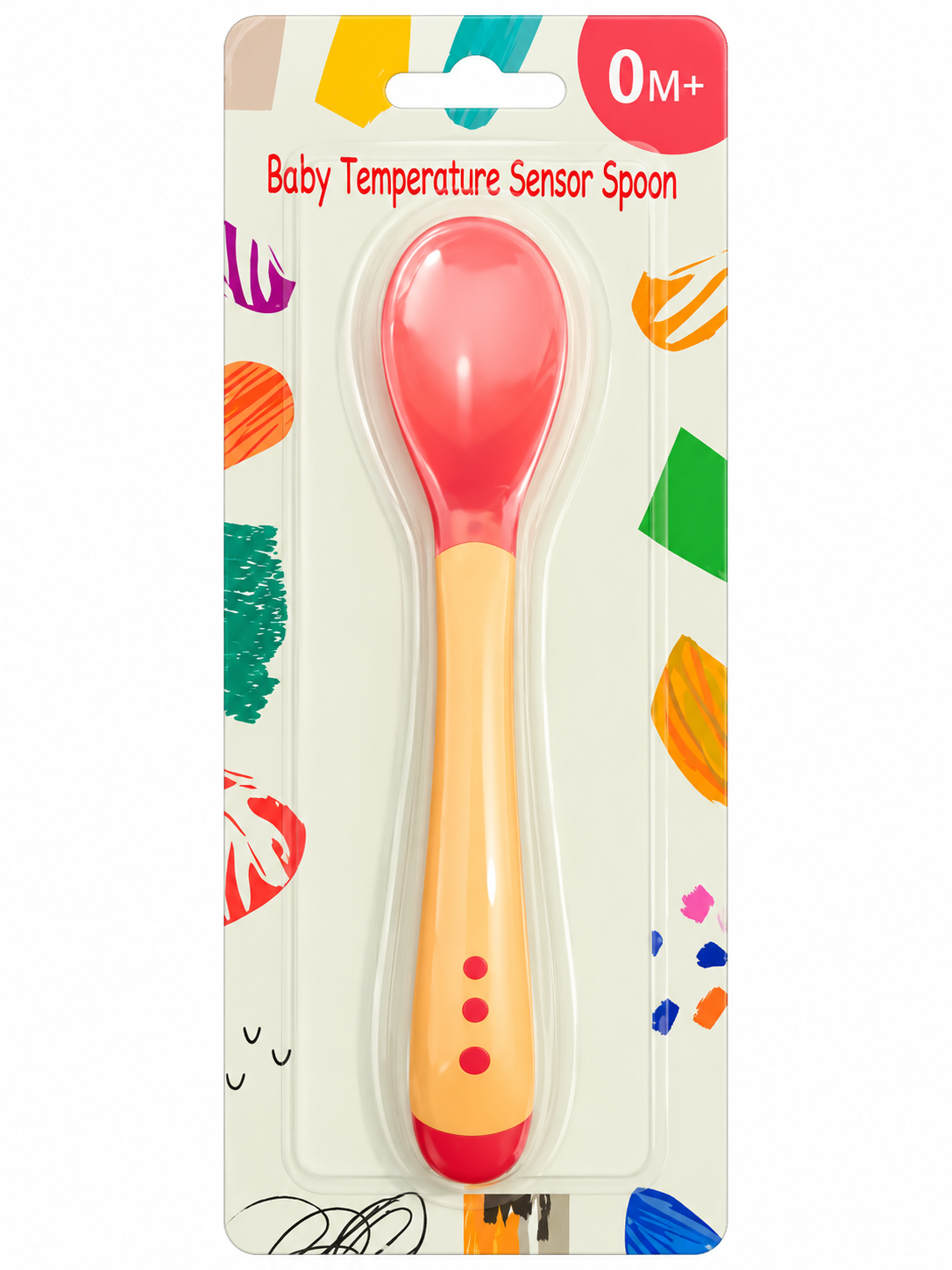 Baby Temperature-Sensing Feeding Spoon – Heat-Sensitive Safety Spoon for Babies