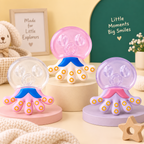Baby Cooling Octopus Teether – Water-Filled Sensory Teething Toy 3M+