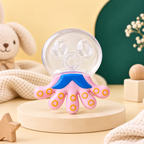 Baby Cooling Octopus Teether – Water-Filled Sensory Teething Toy 3M+