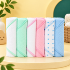 Soft Terry Baby Washcloths – 6 Pack
