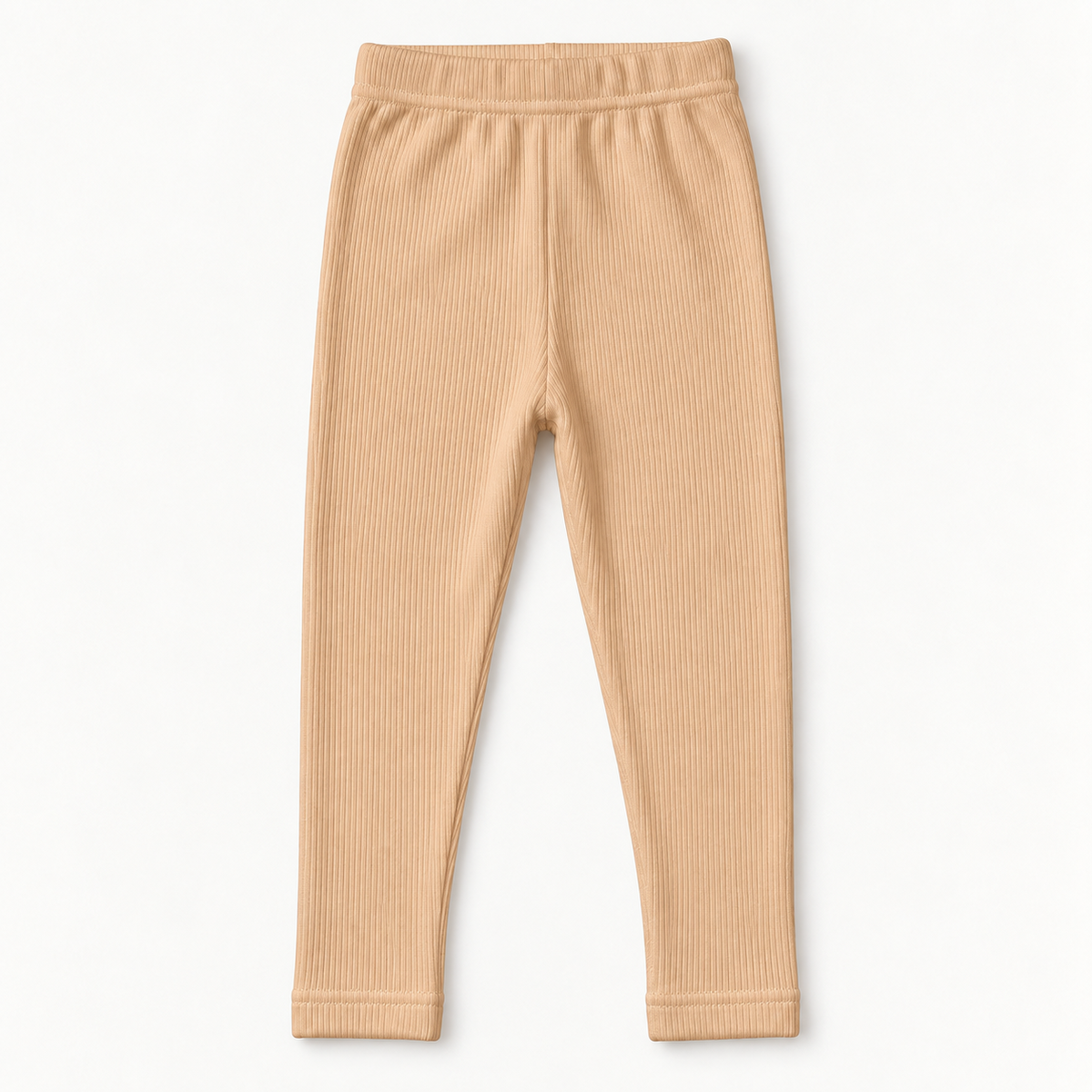 Baby & Kids Ribbed Thermal Leggings – Brown