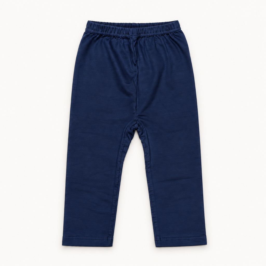 Girls’ Everyday Cotton Tights – Soft Elastic Waist