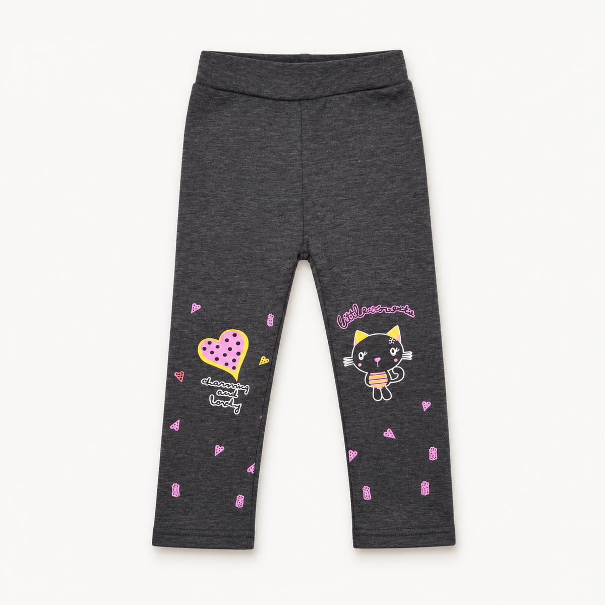 Girls’ Cute Kitty Printed Tights