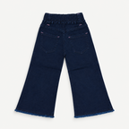 Kitty World Embroidered Baggy Jeans – Navy Blue