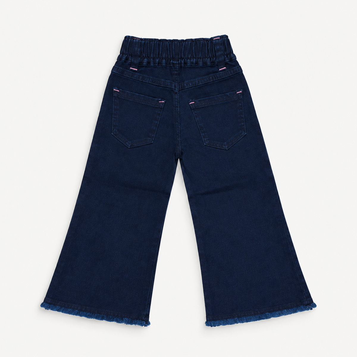 Kitty World Embroidered Baggy Jeans – Navy Blue