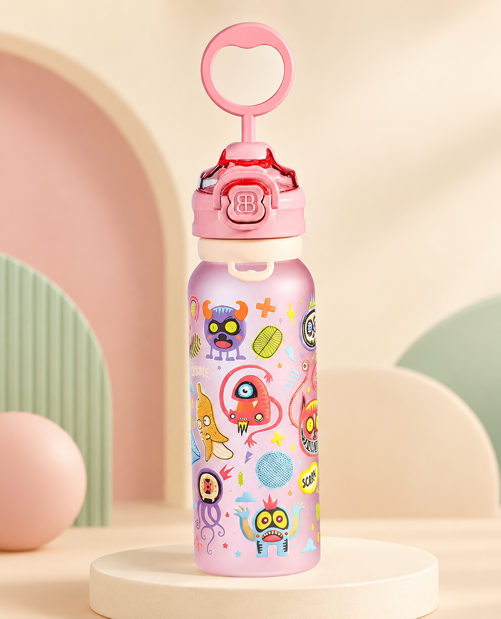 900ml Kids Dual-Mode Sports Water Bottle – Sipper & Direct Drink
